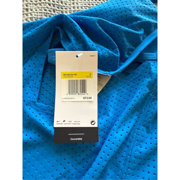 NWT-Nike Swim Essentials Women's Layered Tankini- size Small 💙 Photo Blue - Picture 14 of 16